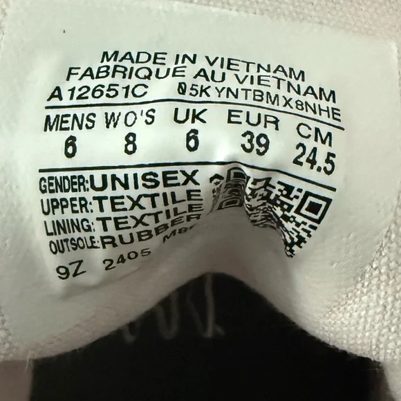 Converse High Top Sneakers Hot Pink Womens Size 8 - Picture 5 of 5